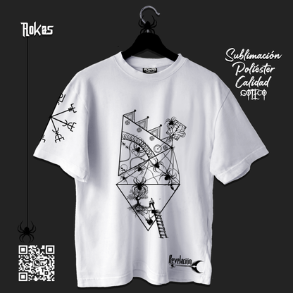 ROKAS-Camiseta Dark para Hombre | Calidad, Elegancia y Carácter con Diseño Exclusivo: Autoconocmiento