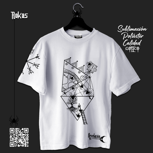 ROKAS-Camiseta Dark para Hombre | Calidad, Elegancia y Carácter con Diseño Exclusivo: Autoconocmiento